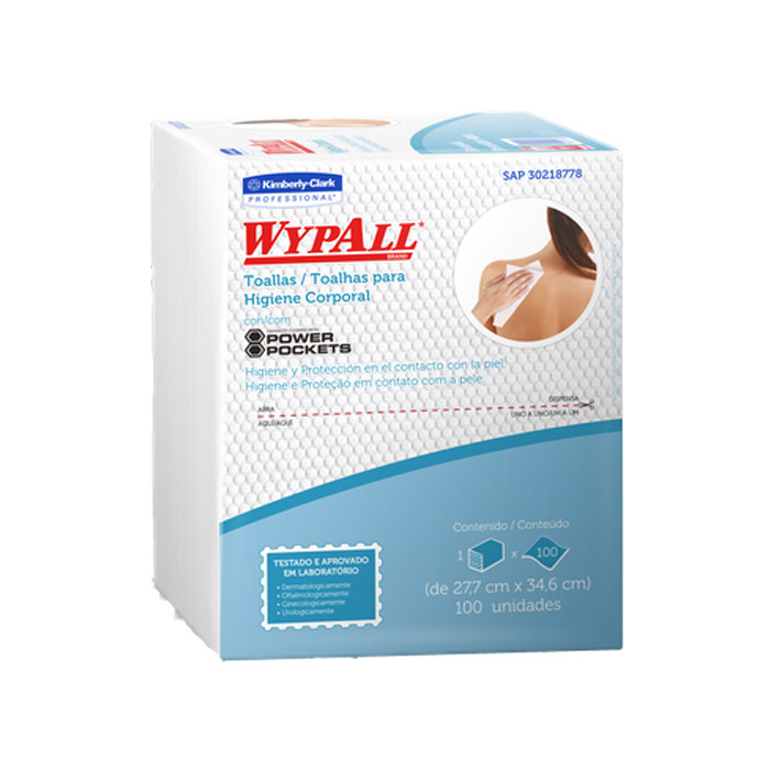 Wiper Wypall X Higiene Corporal Pacotes Com Panos Wiper Distribuidora