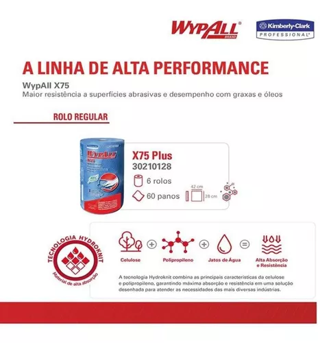 Limpeza de Alta Performance Wypall